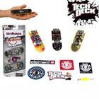 UNIVERS MINIATURE COMPLET TECH DECK 3 Finger Skates + Stickers/ Tatoo