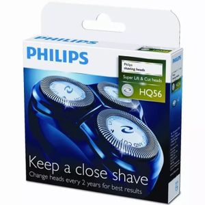 T?te de rasoir - PHILIPS HQ56/50 3 t?tes de rasage - Super Reflex