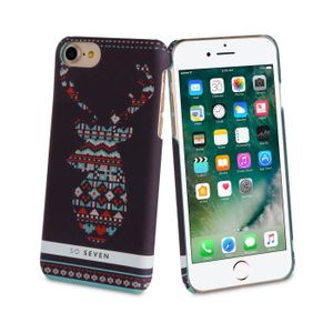 SO SEVEN Coque HIVER CANADIEN Motif PULL CERF APPLE IPHONE 7