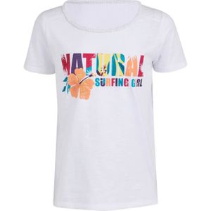 UP2GLIDE T-shirt Coline fille - Blanc
