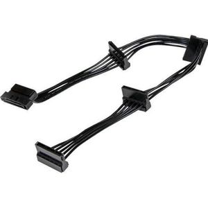 STARTECH Câble d'alimentation en Y SATA de 15 cm - Répartiteur / Splitter 1x SATA vers 4x SATA
