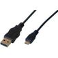 CABLE ET CONNECTIQUE POUR PERIPHERIQUE GENERIQUE Câble USB type A mâle/micro USB B mâle
