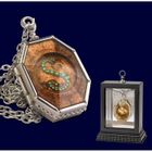 FIGURINE Réplique médaillon Horcrux de Salazar Serpentard