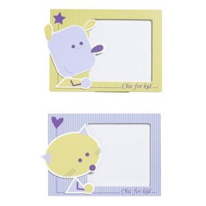 SAUTHON Set de 2 Cadres Photos Chic For Kids