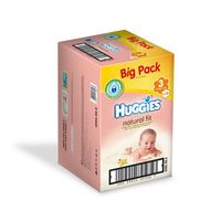  HUGGIES Natural Fit Big Pack DRYLOCK Taille 3