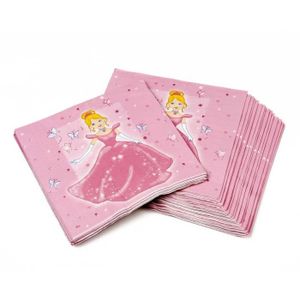 ATOSA Serviettes Princesse 16x16 cm