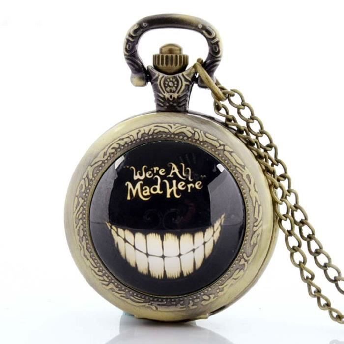 Montre A Gousset Alice Aux Pays Des Merveilles