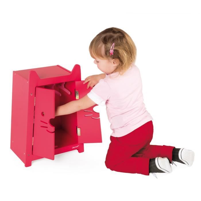 Armoire pour vêtements de poupées 36 cm Babycat Achat / Vente