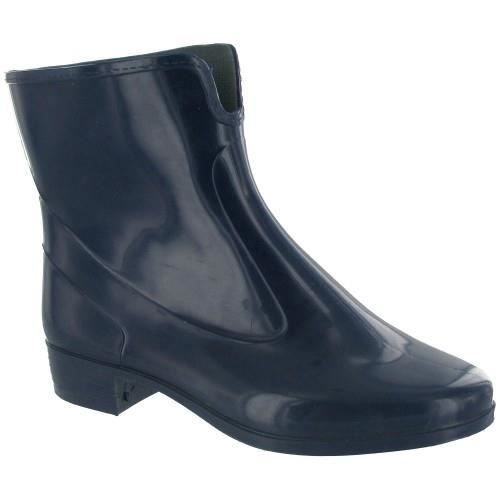 botte marine femme
