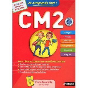 SCOLAIRE / UNIVERSITAIRES JE COMPRENDS TOUT!; CM2