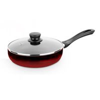 EVOLUTION Sauteuse 28 cm rouge + couve