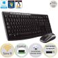 PACK CLAVIER - SOURIS Pack clavier-souris sans fil MK260