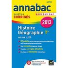 SCOLAIRE - ETUDIANT ANNABAC SUJETS & CORRIGES; histoire-géographie ...