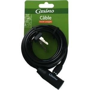 Câble Acier 1,80x8 mm noir