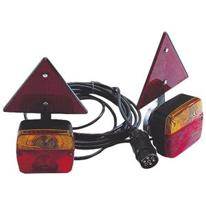 TURBOCAR Kit Magnétique Entre Feu 4 m Alimentation 7,5 m + Triangles Réfléchissants