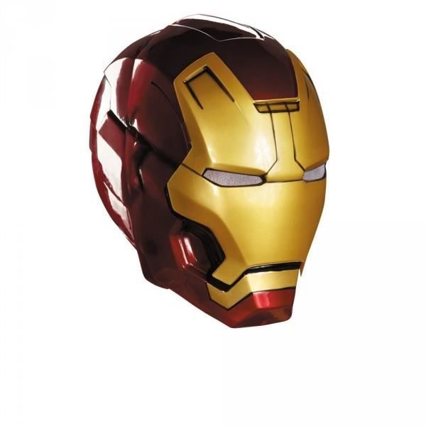 Casque Iron Man 3 Deluxe pour adulte Achat / Vente chapeau perruque Cdiscount