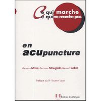 SANTE / FAMILLE / VIE PRATIQUE En acupuncture