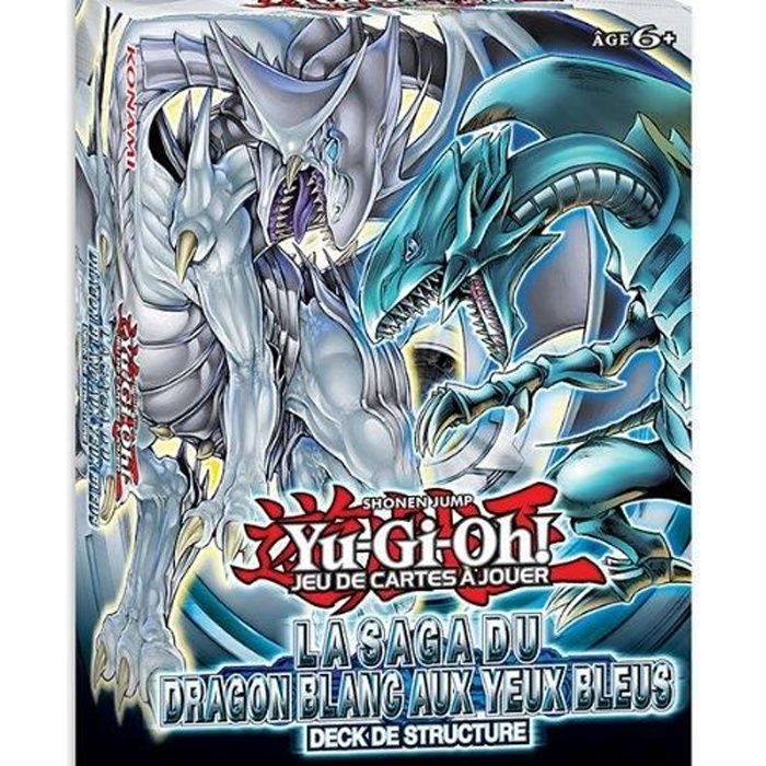 Deck Yu Gi Oh Dragon Blanc aux Yeux Bleus Achat / Vente carte a collectionner Cdiscount