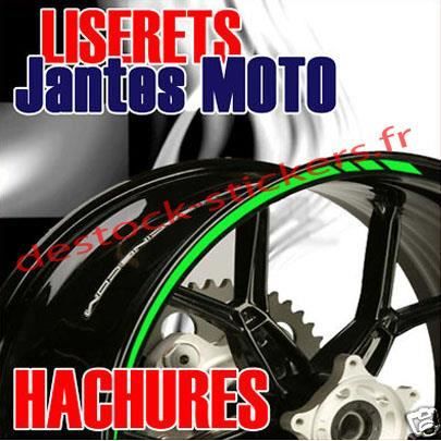 Stickers LISERETS MOTO HACHURES TUNING JANTES Achat / Vente stickers