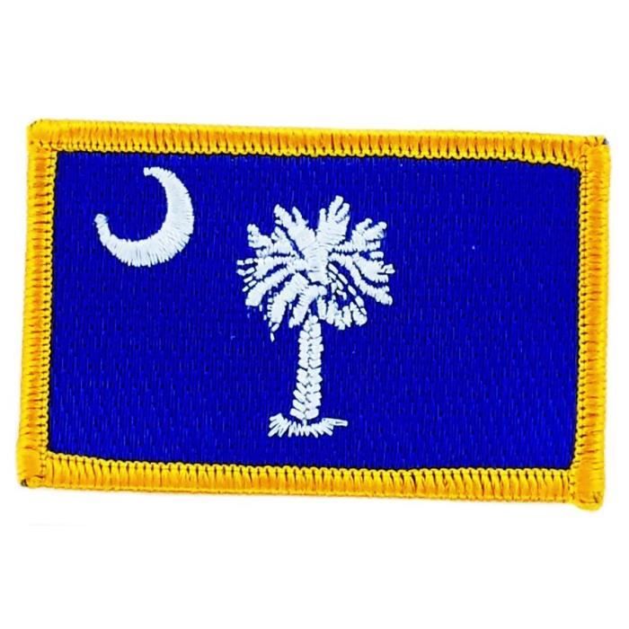 Patch ecusson drapeau caroline du sud Achat / Vente renfort patch