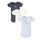 BODY  PETIT BATEAU Lot de 3 Body Garçon
