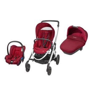 BEBE CONFORT Poussette Combinée Trio Elea - Robin Red