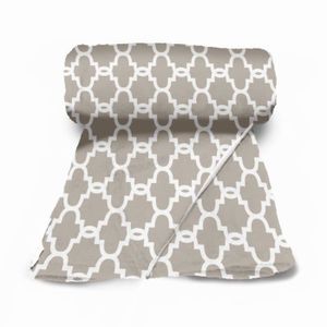 TODAY Plaid bimotif Faience 125x150 cm gr?s
