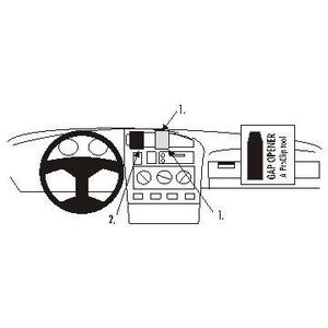 Fixation voiture ProClip Volkswagen Cabrio
