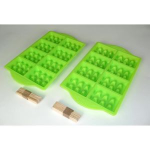 YOKO DESIGN Moule ? Mini gaufres pour party vert