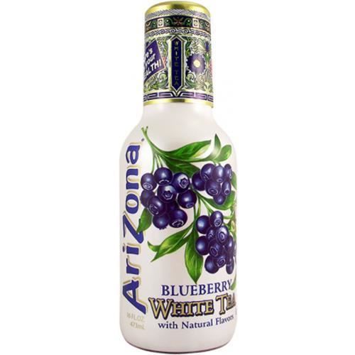 Arizona Blueberry, White Tea 16 FL OZ (473 ml) 12 Bottles[Import US
