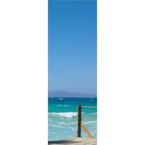 PLAGE Sticker Décor mural adhésif 3XL - Bord de mer60x175 cm