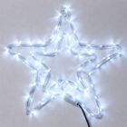 GUIRLANDE LUMINEUSE EXT  Silhouette étoile led  3 m, flash