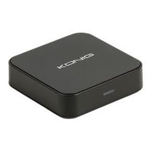 KONIG CSBTRCVR100 Récepteur Audio Bluetooth 3.5 mm - Noir