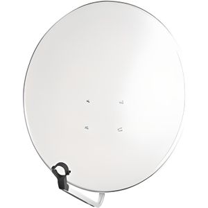 KÖNIG Antennes paraboliques satellite 80 cm 39.8 dB Gris