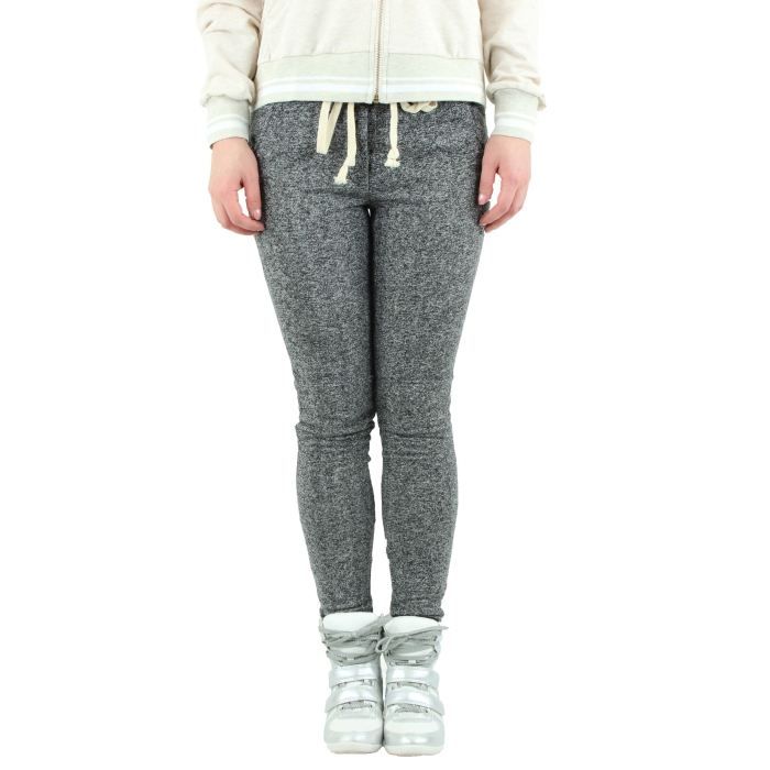 pantalon jogging femme noir