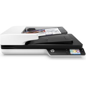HP INC Scanner Scanjet 4500 FN1 - A plat, A défilement - Couleur - RJ45, Wi-Fi, USB 3.0 - RectoVerso - A4