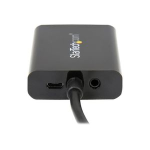 STARTECH Adaptateur vidéo HDMI vers VGA avec audio - Convertisseur HDMI vers HD15 - M/F - 1920x1200 - Noir