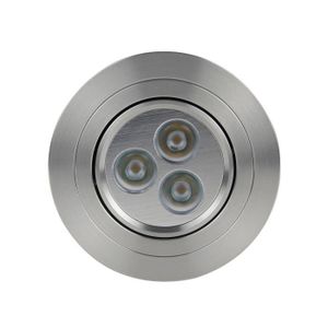 XQ-LITE Spot 3 LED encastrable orientable Sacha 3 W gris