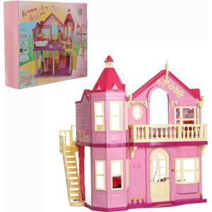 Grande Maison pliable, Adaptée Barbie et Steffi