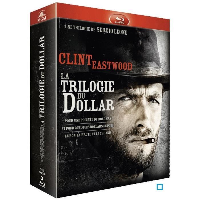 Sergio Leone La Trilogie Du Dollar sergio leone : la trilogie du dollar 3bluray en blu ray film pas cher