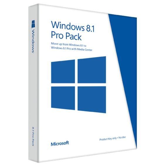 Windows 8.1 Pro Pack Coffret de mise à niveau? Achat / Vente