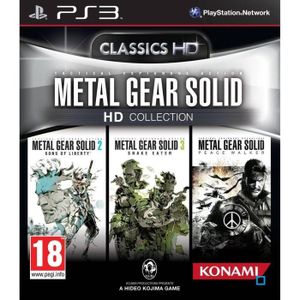 PLAYSTATION 3 METAL GEAR SOLID HD COLLECTION / Jeu PS3