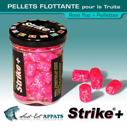 Pellets Flottants Rose 35g Spécialement conçu pour la pêche à