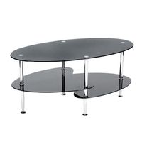 TABLE BASSE Table basse "JOKO" en verre
