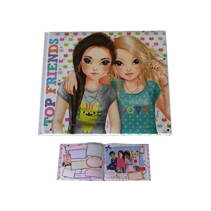 Top Model  Top Friends livre de l'Amitie Couverture Blanche Hayden
