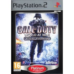 JEUX PLAYSTATION 2 CALL OF DUTY WORLD AT WAR / jeu console PS2 JEUX PLAYSTATION 2 CALL OF DUTY WORLD AT WAR / jeu console PS2