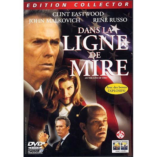 Dans La Ligne De Mire Film DANS LA LIGNE DE MIRE (Ed. Collector) en dvd film pas cher - Cdiscount