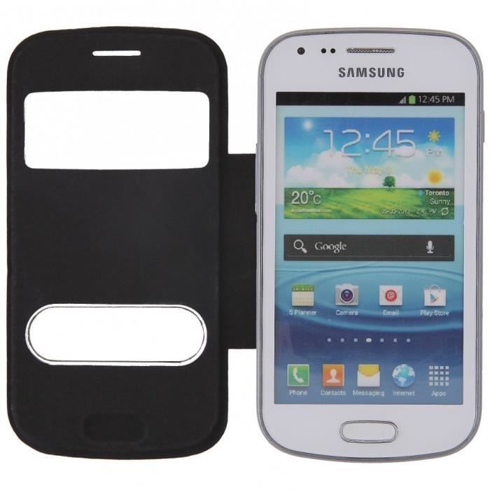 folio samsung flip cover s view galaxy trend achat folio samsung flip cover s view galaxy trend achat