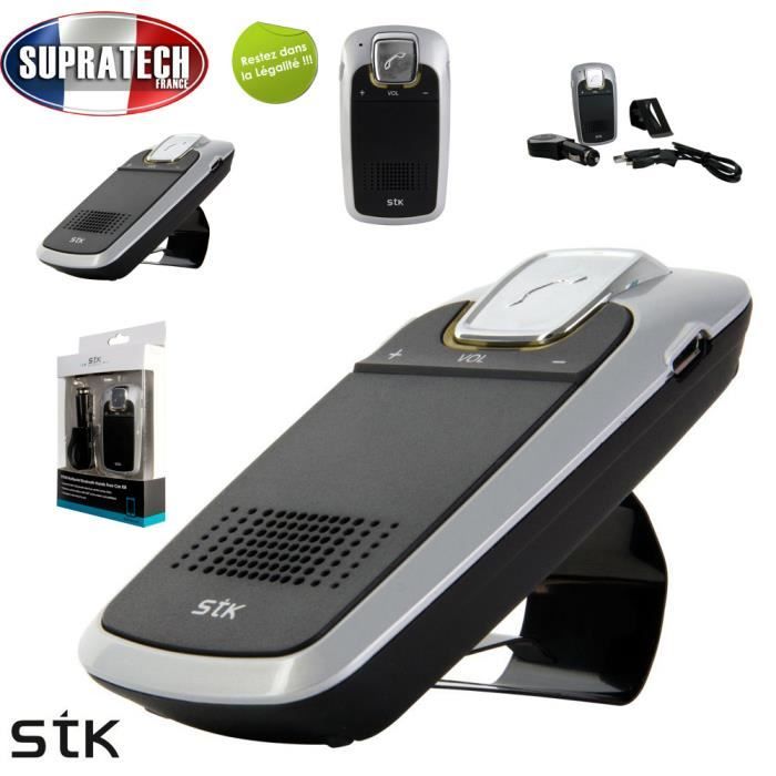 Kit Mains Libres Voiture Bluetooth Sans Fil Multipoint avec Connexion