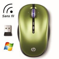 SOURIS Souris optique HP vert feuille